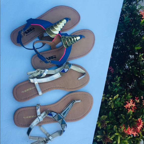jenelly Shoes - 2 sandals in size 10 for sale